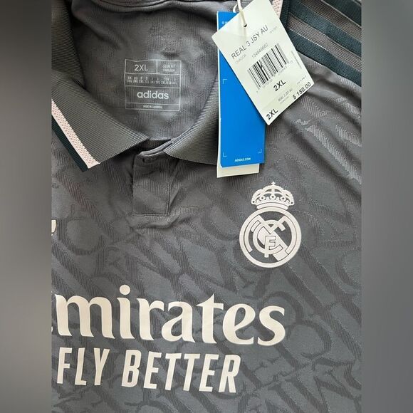 Adidas Real Madrid Authentic Third Jersey 24/25 - Picture 7 of 10
